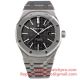 Fake Audemars Piguet Royal Oak 15400 Watch Statinless Steel Black Face_th.jpg